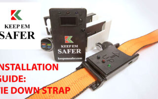 Keep Em Safer, Truck Freight Warning System, Truck Warning System, Australian Trucking News, Trucking News, Truck And Freight News, Truck Drivers, Freight Companies, Installation Guide Tie Down Strap Transmitter, Installation Guide, Tie Down Strap Transmitter